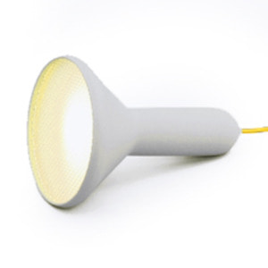 T1 CONE TORCH LIGHT - GREY / YELLOW