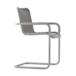 D41 Cantilever chair  with armrests - GREY (디스플레이상품)