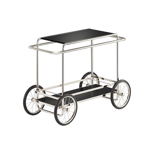 M4R CONSOLE TROLLEY - BLACK (WITH BOTTLE HOLDER)