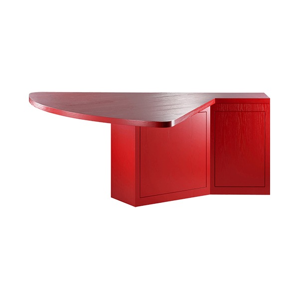 M1-2 DINING, CONFERENCE DESK - RED (바로배송)