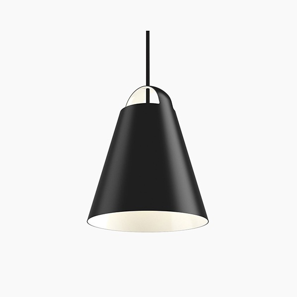ABOVE PENDANT LAMP - BLACK (3 size)