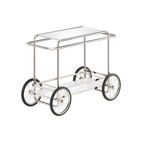 M4R CONSOLE TROLLEY - WHITE (WITH BOTTLE HOLDER) (바로배송)
