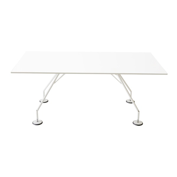 TECNO Nomos Table 160cm - White / White Base (6개월 소요)