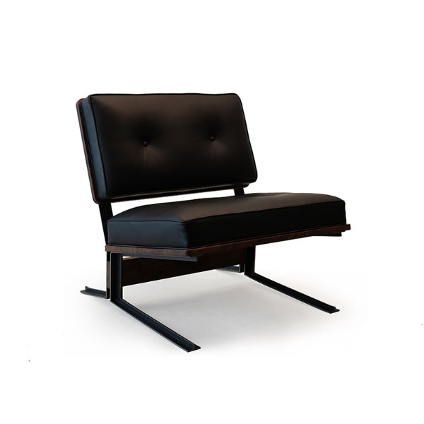 SUITE LOUNGE CHAIR - LOW / LEATHER BLACK