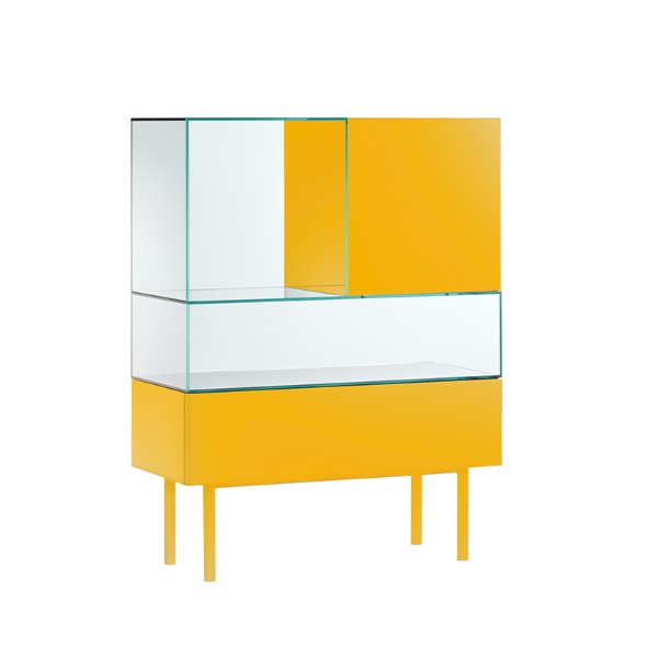 S4-2 DISPLAY CABINET - SPECIAL COLOR (RAL 1003 / 바로배송)