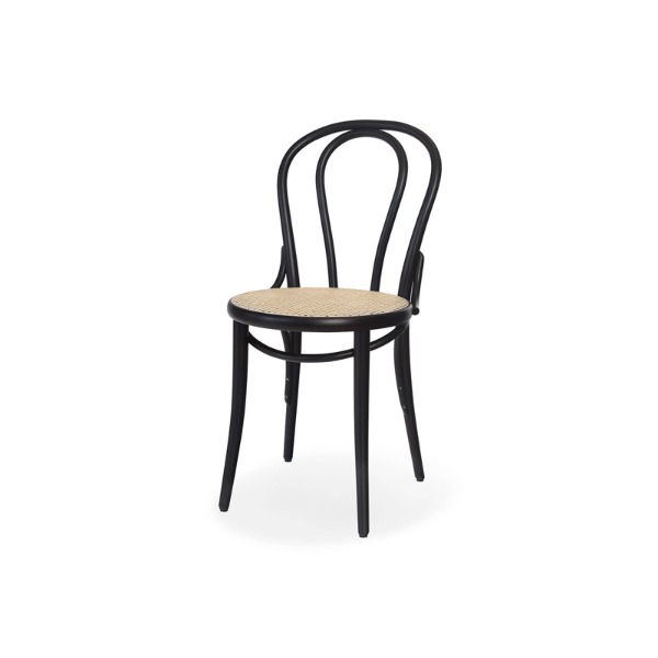 TON Chair 18 - Dark Wenge/Cane