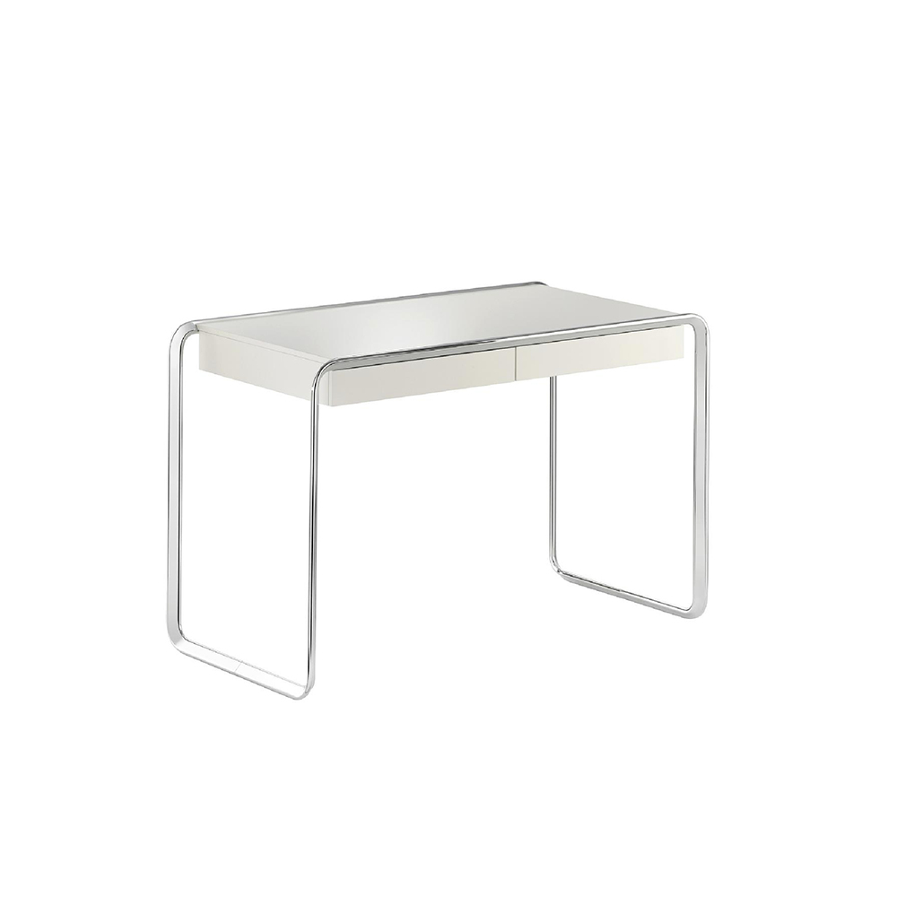 TECTA K2D Oblique Desk With 2 Drawers - White