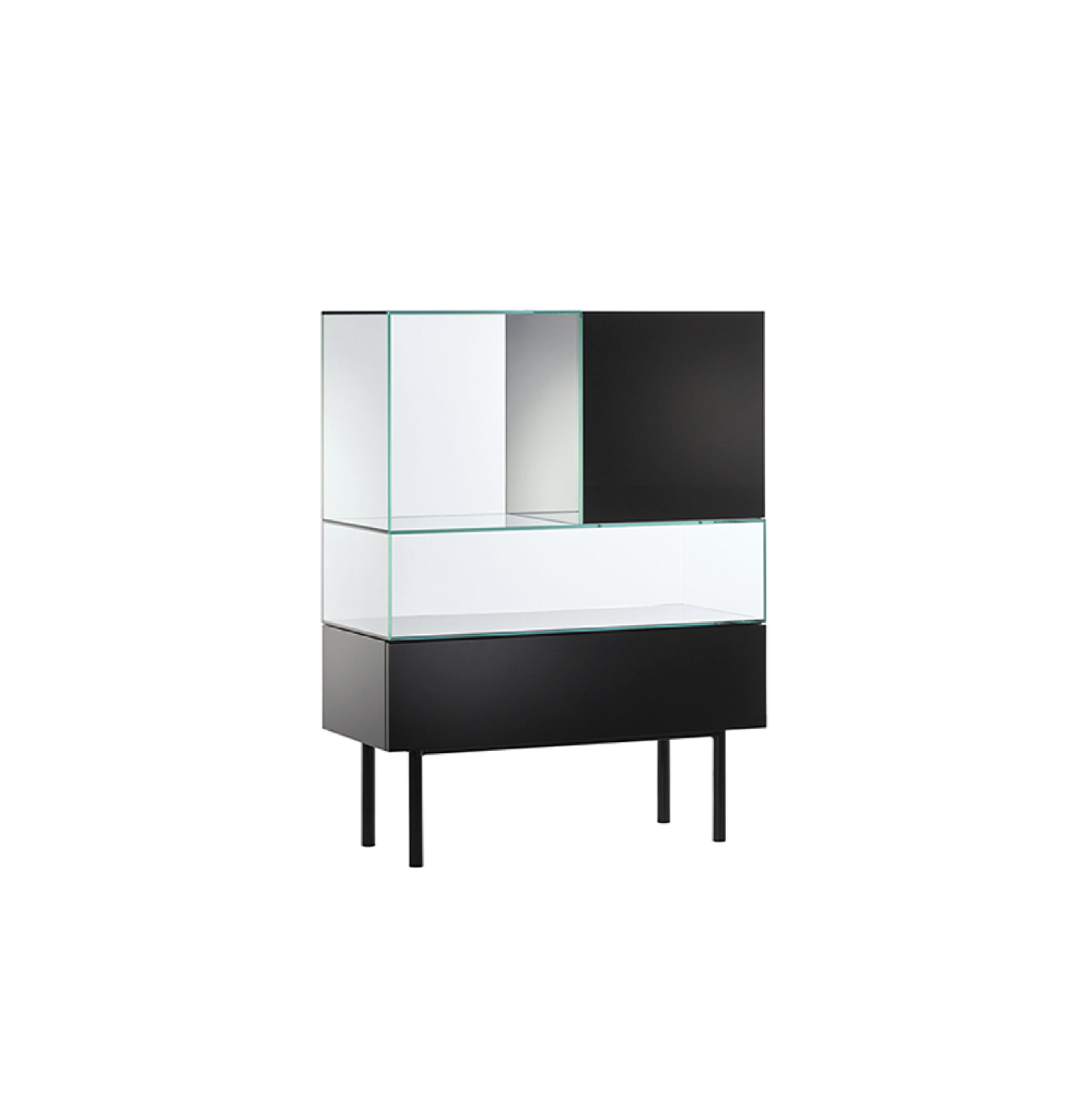 TECTA S4-2 Display Cabinet - Black