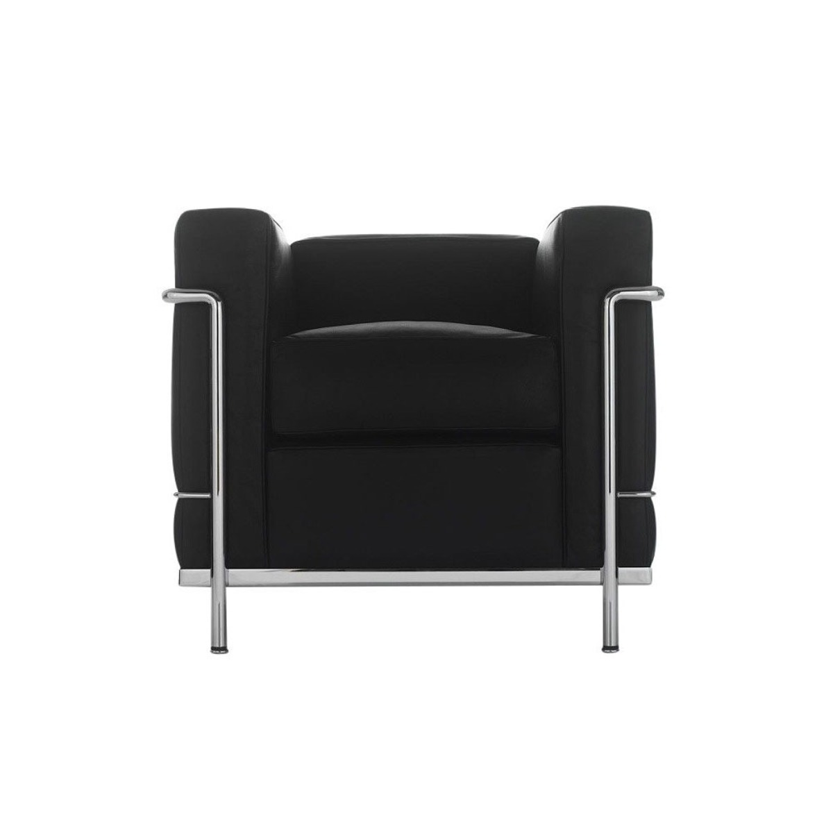 CASSINA LC2 1 Seater - Black / Eco Polyester