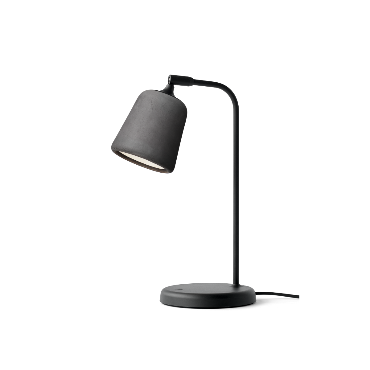 New Works Material Table Lamp - Dark Grey