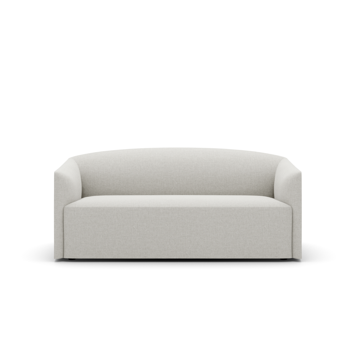 New Works Shore Sofa 2 Seater Extended Base - Quill