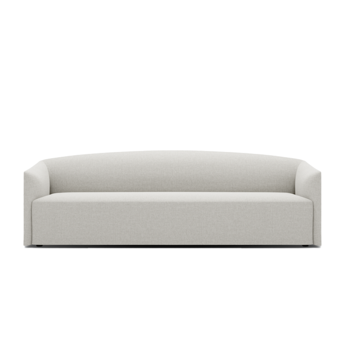 New Works Shore Sofa 3 Seater Extended Base - Quill