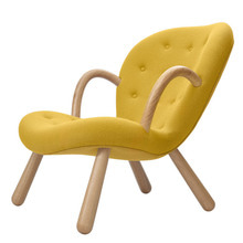 ARCTANDER CHAIR WITH ARM REST- HALLINGDAL65 YELLOW