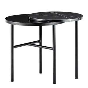 CLOSER SIDE TABLE - BLACK MARBLE