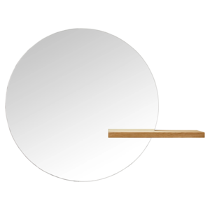 SHIFT MIRROR LARGE ROUND - WHITE OILED OAK (바로배송)