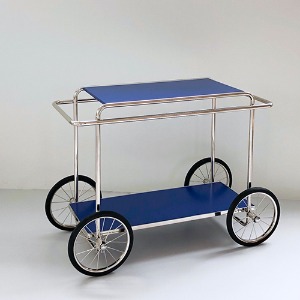 M4R CONSOLE TROLLEY - SPECIAL COLOR BLUE (WITH BOTTLE HOLDER)