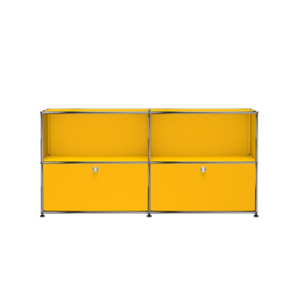 USM Haller storage 2x2 - Yellow