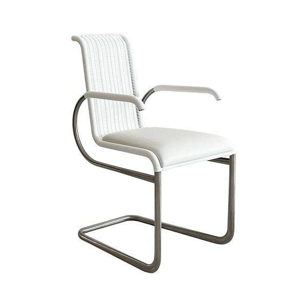 D22i CANTILEVER CHAIR - PURE WHITE (도산DP)