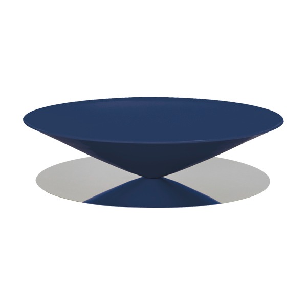 FLOAT COFFEE TABLE - DARK BLUE / SHINE