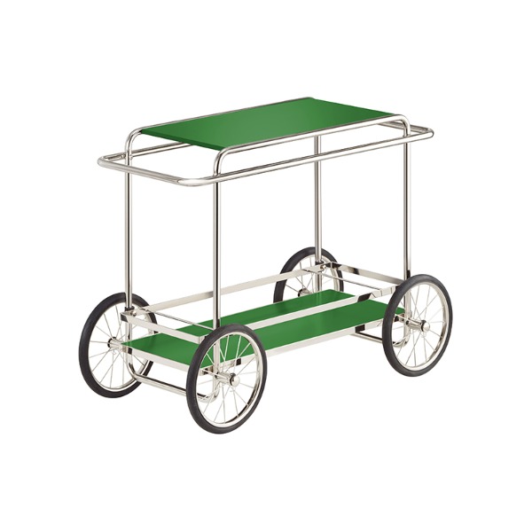 M4R CONSOLE TROLLEY - SPECIAL COLOR RAL 6001 (WITH BOTTLE HOLDER)