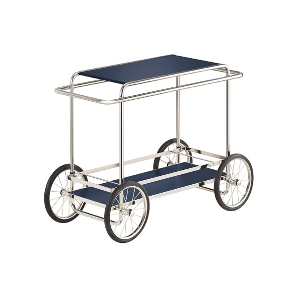 M4R CONSOLE TROLLEY - SPECIAL COLOR RAL 5011 (WITH BOTTLE HOLDER)