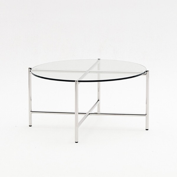 CT1 ROUND COFFEE TABLE - GLASS