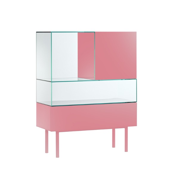 S4-2 DISPLAY CABINET - SPECIAL COLOR (RAL 3015 / 바로배송)