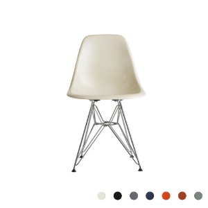 EAMES MOLDED FIBERGLASS SIDE CHAIR  / WIRE BASE (7 Colors)
