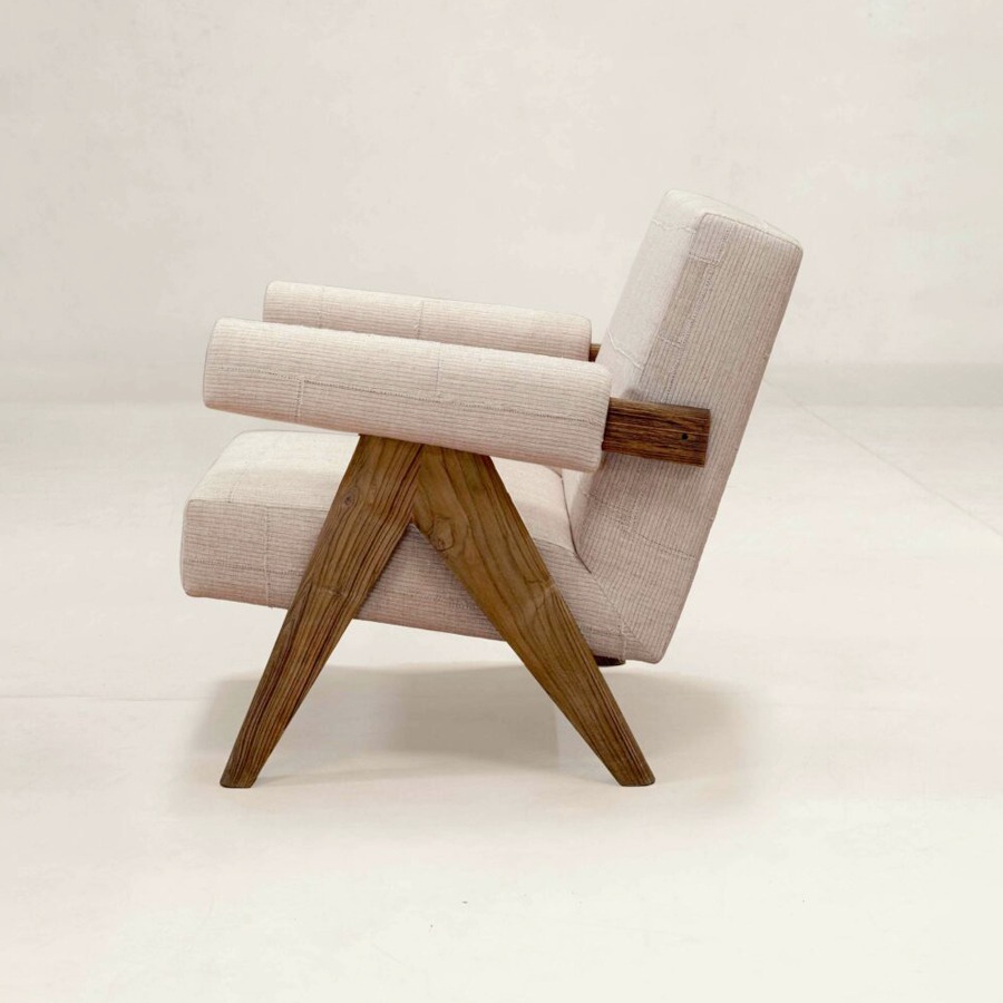 Upholstered Easy Armchair