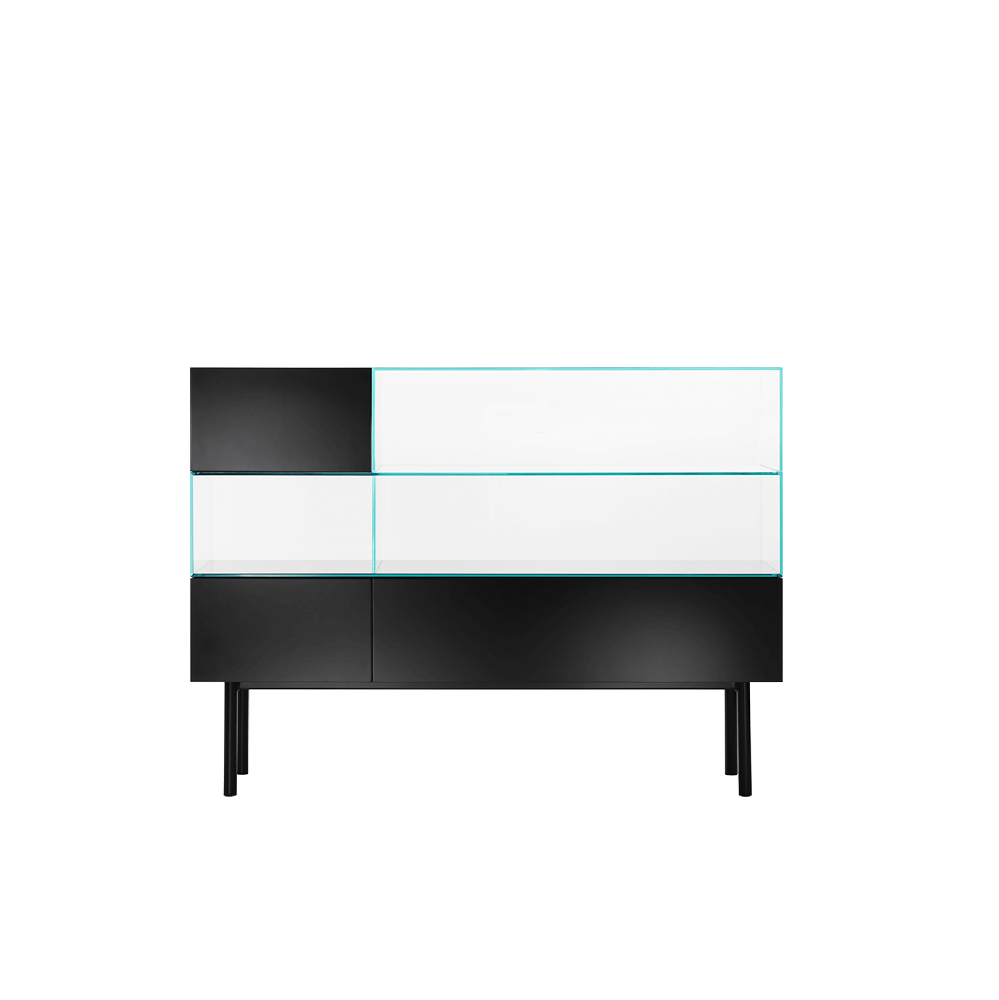 TECTA S4 Display Cabinet -  Black