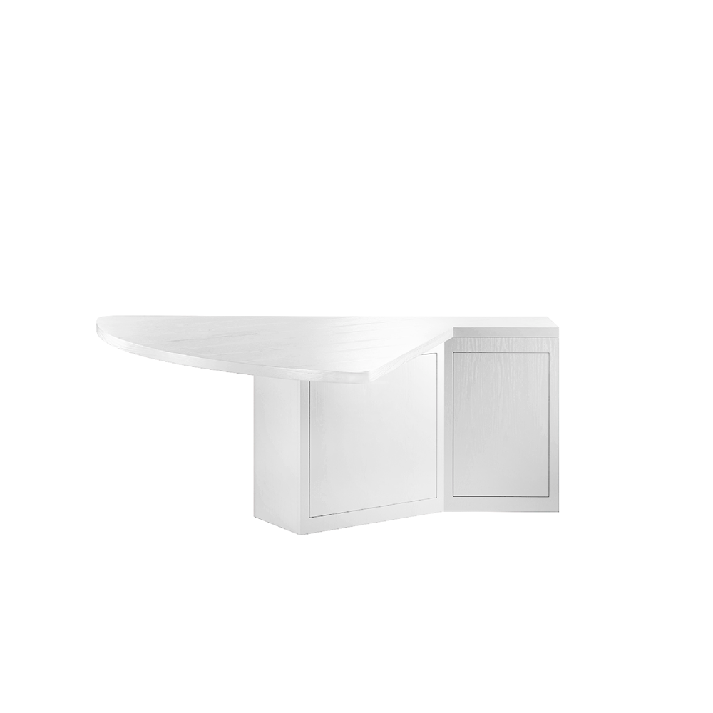TECTA M1-2 Dining, Conference Desk - White