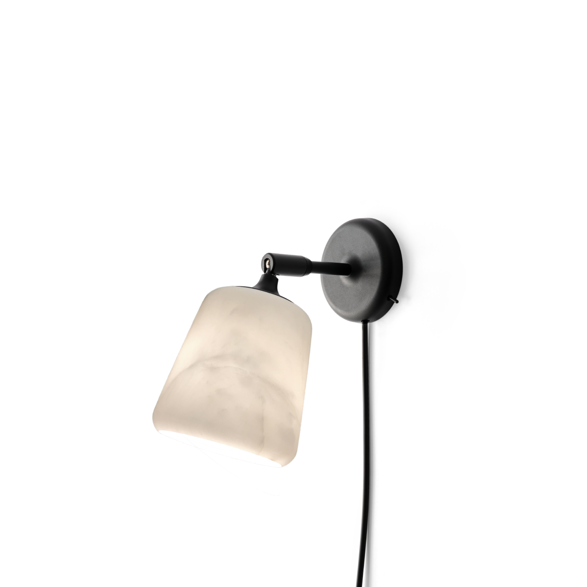 New Works Material Wall Lamp - White