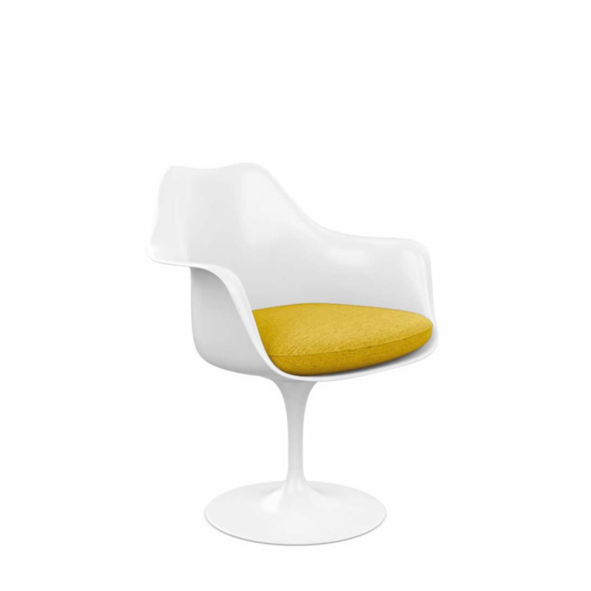 KNOLL Tulip Armchair White shell - 5colors
