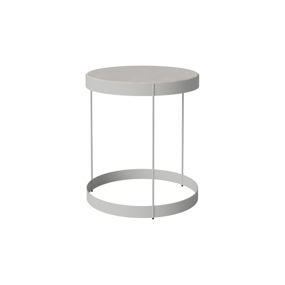 BOLIA Drum Coffee Table Concrete Ø40