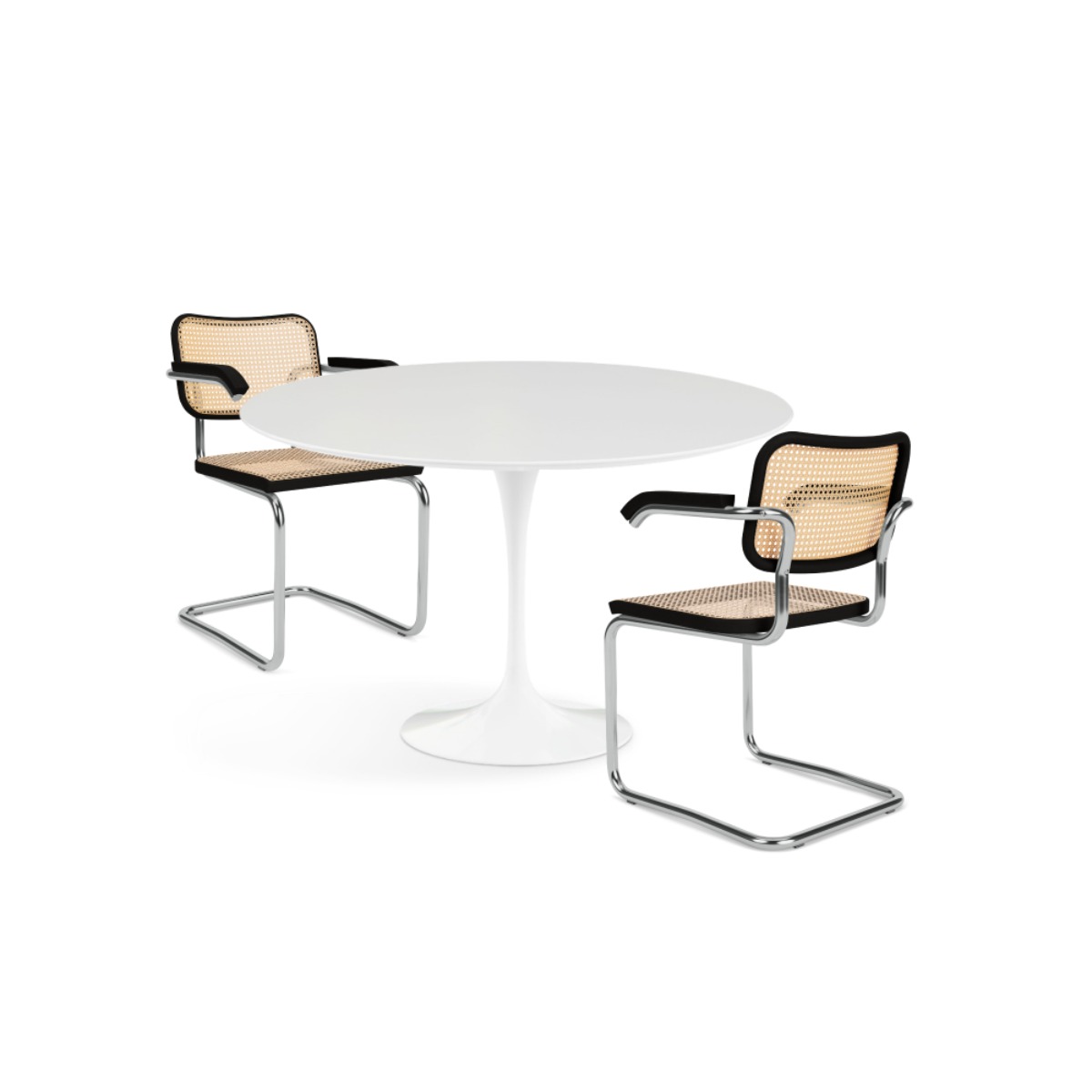 KNOLL [PROMOTION 20%] Saarinen Dining Table(ø120) + Cesca Chair