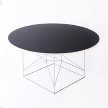 OLLE SCHJØLL DINING TABLE (Black &amp; White)