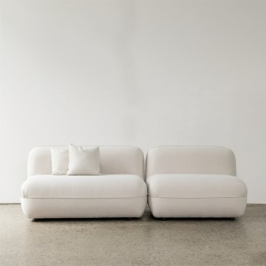 Pleats Sofa - Beige(Stainfree Fabric)